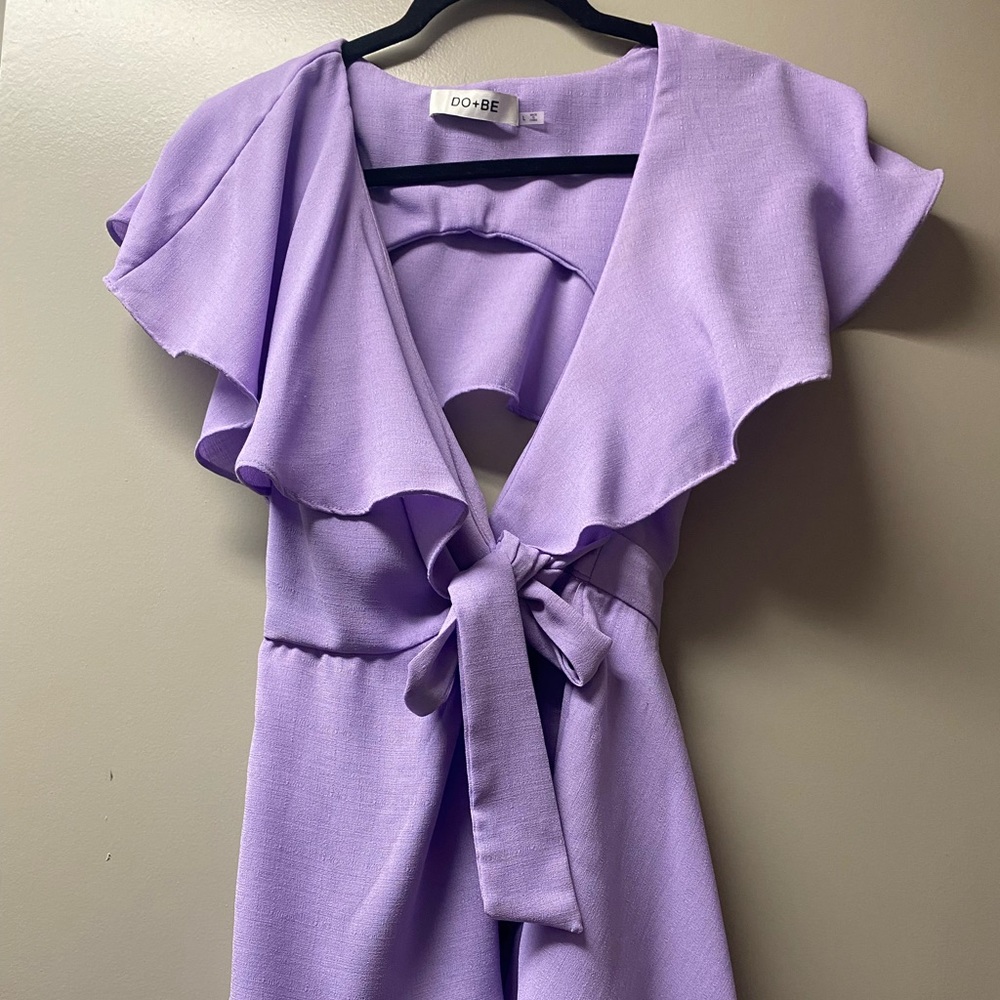 Lavender romper flattering brand new